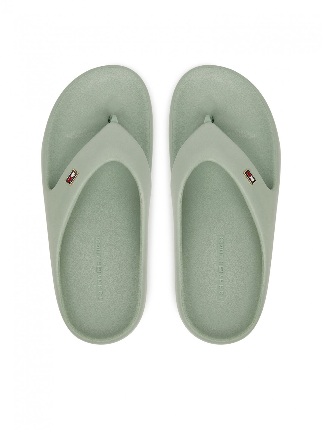 Tommy Hilfiger Žabky Th Comfort Beach Sandal FW0FW08522 Tyrkysová
